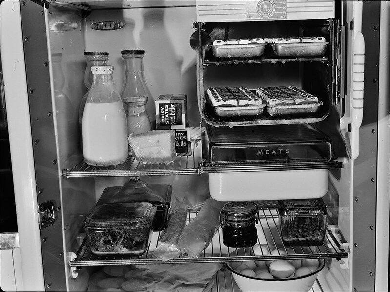 Cleaning Behind The Fridge